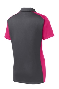 LST652 - Sport-Tek Ladies Colorblock Micropique Sport-Wick Polo