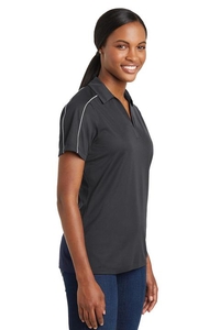 LST653 - Sport-Tek Ladies Micropique Sport-Wick Piped Polo