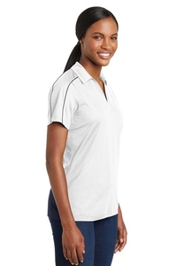 LST653 - Sport-Tek Ladies Micropique Sport-Wick Piped Polo