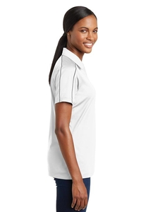 LST653 - Sport-Tek Ladies Micropique Sport-Wick Piped Polo