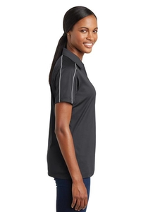 LST653 - Sport-Tek Ladies Micropique Sport-Wick Piped Polo