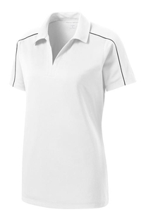 LST653 - Sport-Tek Ladies Micropique Sport-Wick Piped Polo