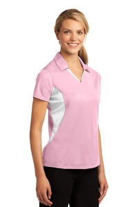 LST655 - Sport-Tek Ladies Side Blocked Micropique Sport-Wick Polo