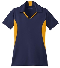 LST655 - Sport-Tek Ladies Side Blocked Micropique Sport-Wick Polo