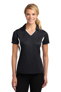 LST655 - Sport-Tek Ladies Side Blocked Micropique Sport-Wick Polo