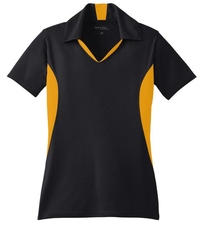 LST655 - Sport-Tek Ladies Side Blocked Micropique Sport-Wick Polo