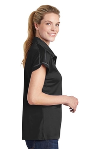 LST659 - Sport-Tek Ladies Contrast Stitch Micropique Sport-Wick Polo