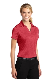 LST660 - Sport-Tek Ladies Heather Contender Polo