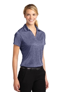 LST660 - Sport-Tek Ladies Heather Contender Polo