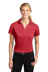 LST660 - Sport-Tek Ladies Heather Contender Polo