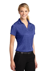 LST660 - Sport-Tek Ladies Heather Contender Polo