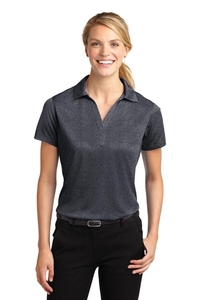 LST660 - Sport-Tek Ladies Heather Contender Polo