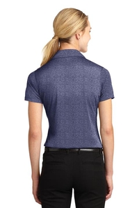 LST660 - Sport-Tek Ladies Heather Contender Polo