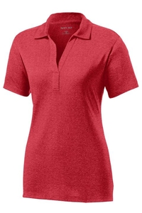 LST660 - Sport-Tek Ladies Heather Contender Polo