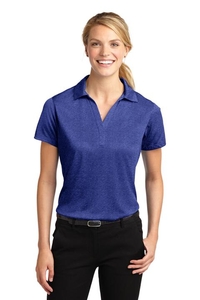 LST660 - Sport-Tek Ladies Heather Contender Polo