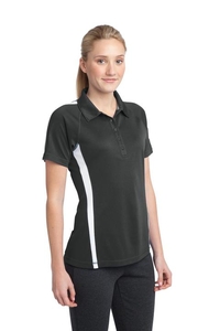 LST685 - Sport-Tek Ladies PosiCharge Micro-Mesh Colorblock Polo