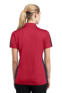 LST695 - Sport-Tek Ladies PosiCharge Active Textured Colorblock Polo