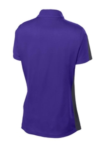 LST695 - Sport-Tek Ladies PosiCharge Active Textured Colorblock Polo