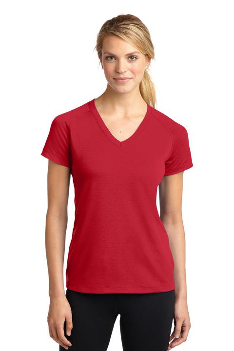 LST700 - Sport-Tek Ladies Ultimate Performance V-Neck