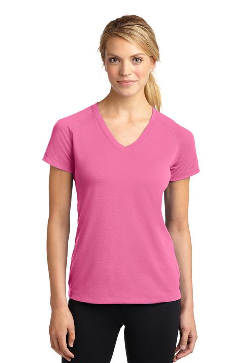 LST700 - Sport-Tek Ladies Ultimate Performance V-Neck