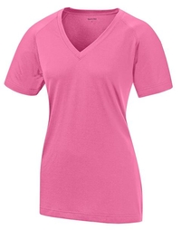 LST700 - Sport-Tek Ladies Ultimate Performance V-Neck