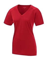 LST700 - Sport-Tek Ladies Ultimate Performance V-Neck