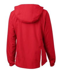 LST76 - Sport-Tek Ladies Colorblock Hooded Raglan Jacket