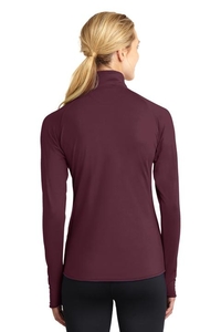 LST850 - Sport-Tek Ladies Sport-Wick Stretch 1/2-Zip Pullover