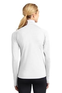 LST850 - Sport-Tek Ladies Sport-Wick Stretch 1/2-Zip Pullover