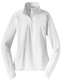 LST850 - Sport-Tek Ladies Sport-Wick Stretch 1/2-Zip Pullover