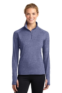 LST850 - Sport-Tek Ladies Sport-Wick Stretch 1/2-Zip Pullover