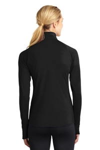 LST850 - Sport-Tek Ladies Sport-Wick Stretch 1/2-Zip Pullover