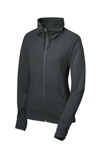 LST852 - Sport-Tek Ladies Sport-Wick Stretch Full-Zip Jacket