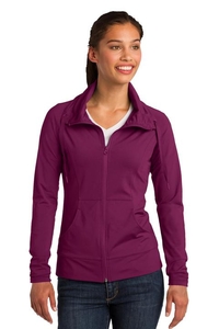 LST852 - Sport-Tek Ladies Sport-Wick Stretch Full-Zip Jacket