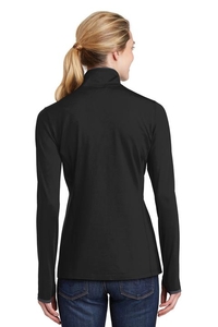 LST853 - Sport-Tek Ladies Sport-Wick Stretch Contrast Full-Zip Jacket.  LST853