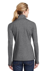 LST853 - Sport-Tek Ladies Sport-Wick Stretch Contrast Full-Zip Jacket.  LST853