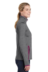 LST853 - Sport-Tek Ladies Sport-Wick Stretch Contrast Full-Zip Jacket.  LST853