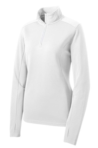 LST860 - Sport-Tek Ladies Sport-Wick Textured 1/4-Zip Pullover.  LST860