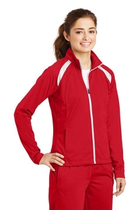 LST90 - Sport-Tek Ladies Tricot Track Jacket