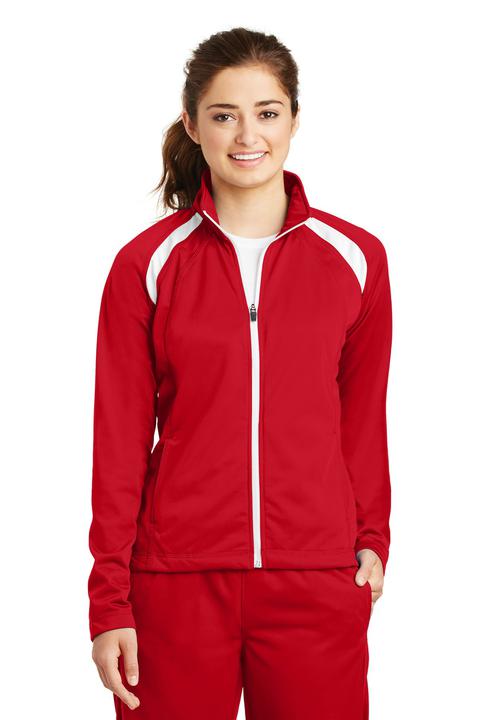 LST90 - Sport-Tek Ladies Tricot Track Jacket