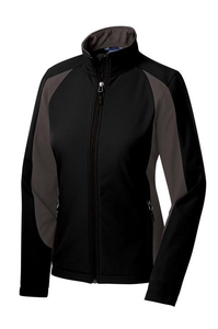 LST970 - Sport-Tek Ladies Colorblock Soft Shell Jacket