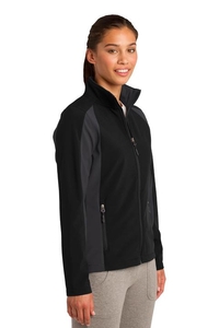 LST970 - Sport-Tek Ladies Colorblock Soft Shell Jacket