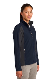 LST970 - Sport-Tek Ladies Colorblock Soft Shell Jacket