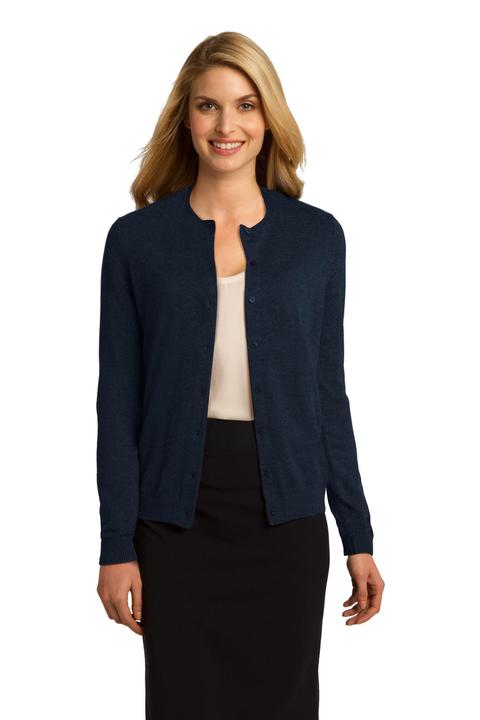 LSW287 - Port Authority Ladies Cardigan Sweater