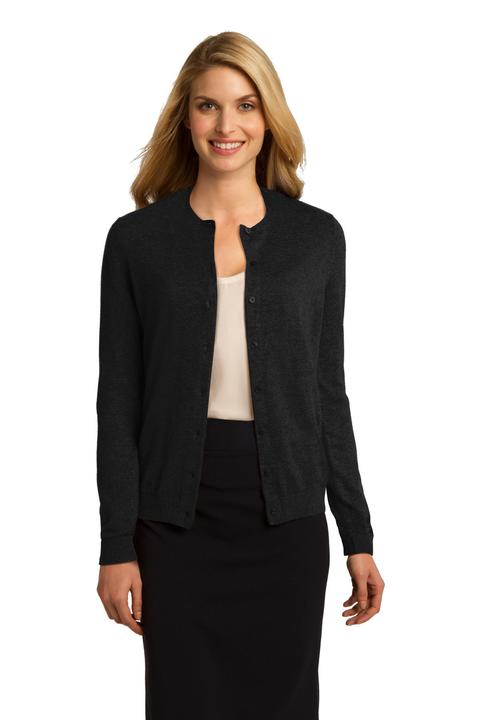 LSW287 - Port Authority Ladies Cardigan Sweater