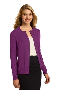 LSW287 - Port Authority Ladies Cardigan Sweater