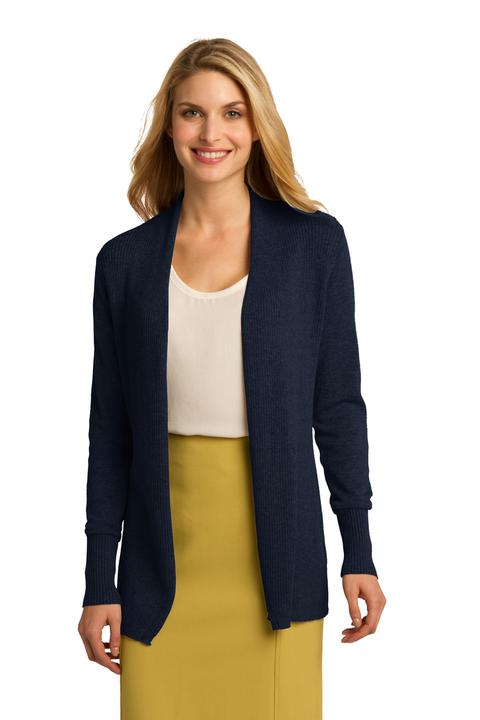 LSW289 - Port Authority Ladies Open Front Cardigan Sweater