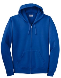 P180 - Hanes - EcoSmart Full-Zip Hooded Sweatshirt