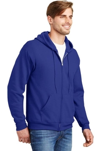 P180 - Hanes - EcoSmart Full-Zip Hooded Sweatshirt