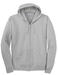 P180 - Hanes - EcoSmart Full-Zip Hooded Sweatshirt